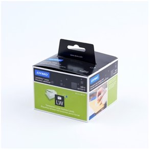 Dymo LW Adressing labels 36x89 permanent transparent (260)