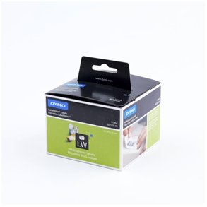 Dymo LW Multipurpose labels 32x57 removable white (1000)