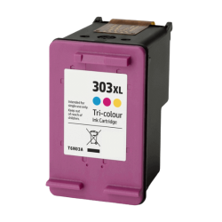 St 2 stk. HP 303XL (BK,CMY), Kompatible patroner