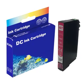 Epson 407XL  Magenta Kompatibel 26 ml.
