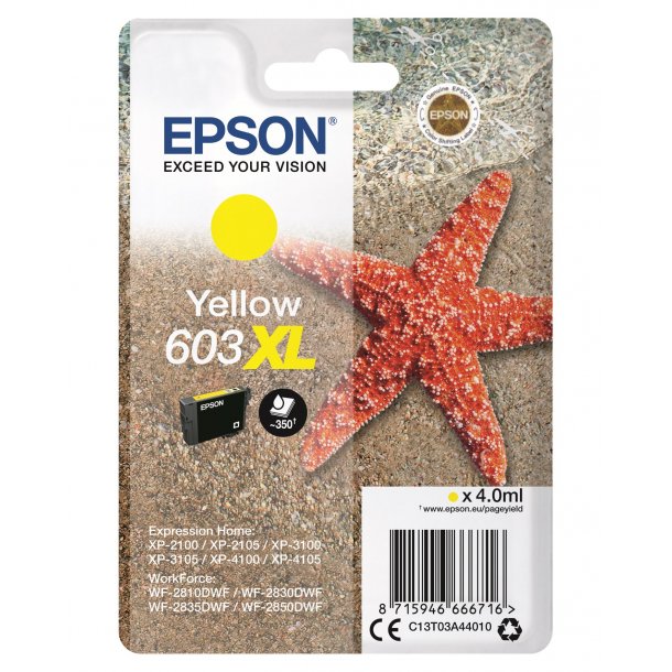Epson 603XL Yellow Blkpatron 4 ml.