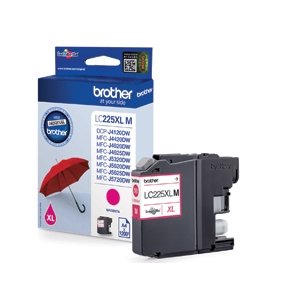 LC225XLM Magenta blkpatron 1200 Sider