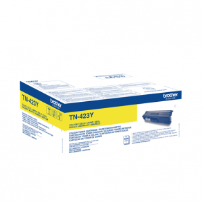 TN421Y Yellow Toner 1800 Sider