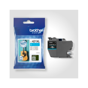 Brother LC421XL Original cyan 500 sider