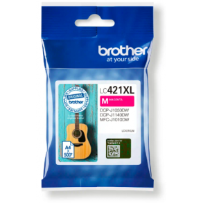 Brother LC421XL Original magenta 500 sider
