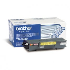 Brother TN3280 Sort Toner 8000 Sider