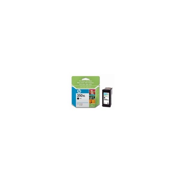 HP 350XL Sort Original blækpatron - 25ml.  