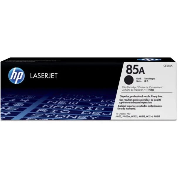 HP 85A CE285A Sort Toner 1600 Sider  