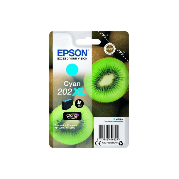 Epson 202XL cyan 8,5ml 