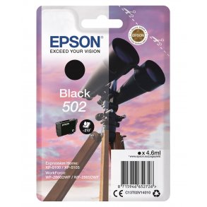 Epson 502 original sort 4,6ml