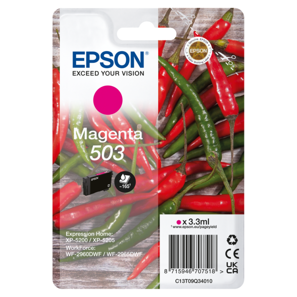 Epson 503 original magenta 3,3 ml