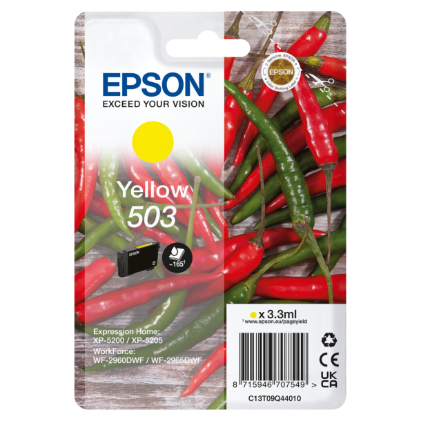 Epson 503 original yellow 3,3 ml