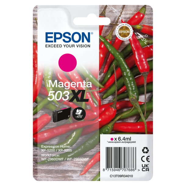 Epson 503XL original magenta 6,4 ml