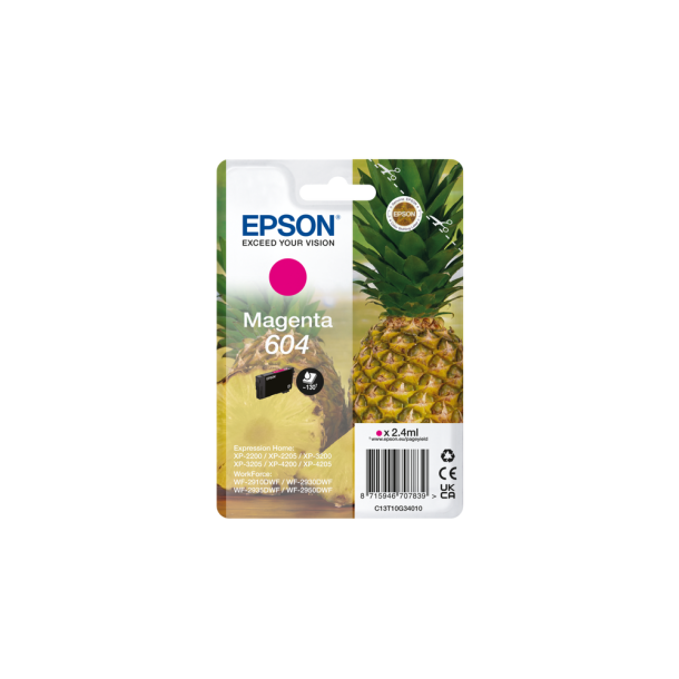 Epson 604 original magenta 2,4ml