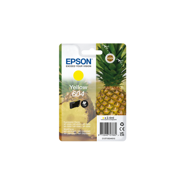 Epson 604 original yellow 2,4ml