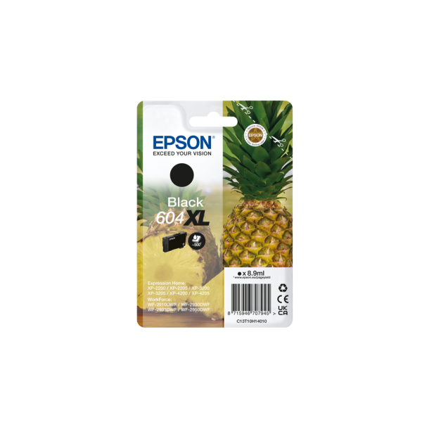 Epson 604XL original sort 8,9 ml
