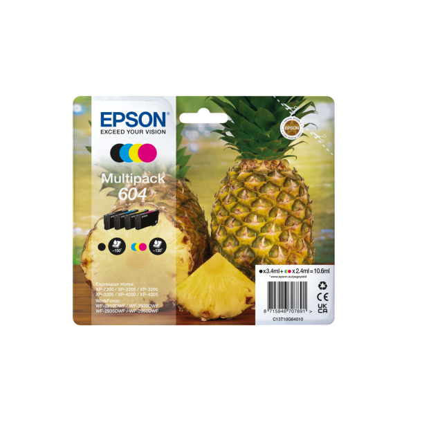 Epson 604XL original multipack 20,9 ml