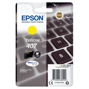 Epson 407 yellow 20,3ml.