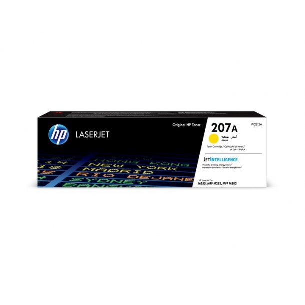 HP 207A Y yellow laser toner 1250 sider