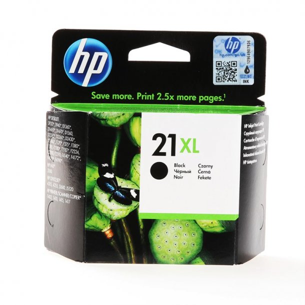 HP 21XL Original Sort HP blkpatron12,5ml  