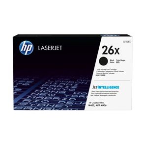 HP 26X / CF226X original sort laserpatron 9.000 sider