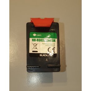 HP 305XL kompatibel sort blkpatron 18 ml. 650 siders kapacitet