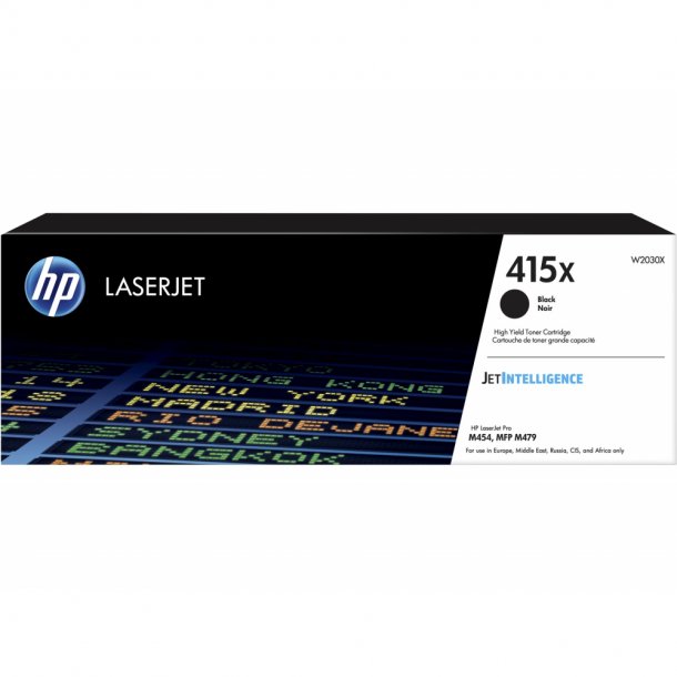 HP 415X sort laserpatron 7.500 sider