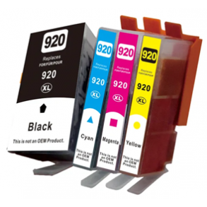 Kompatibel HP 920XL BK/C/M/Y rabatpakke