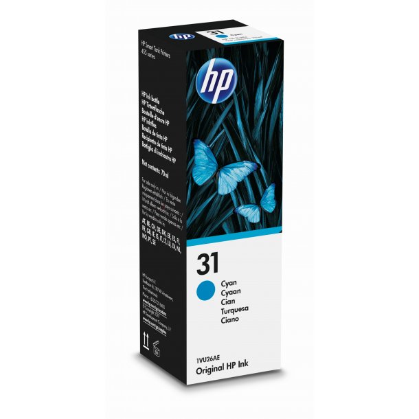 HP 31 cyan refill blk 70ml original