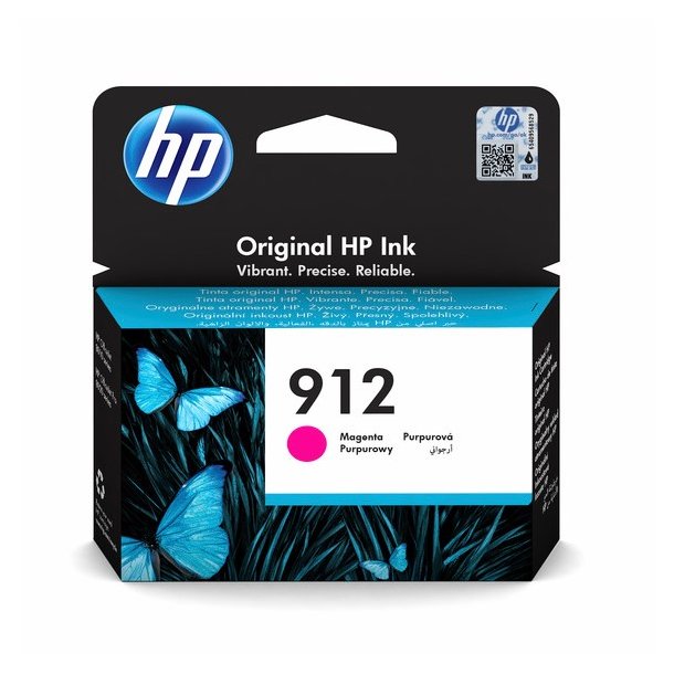 HP 912 Magenta blkpatron 315 sider