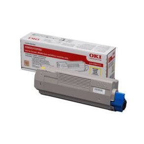 OKI Yellow Toner 6000 Sider