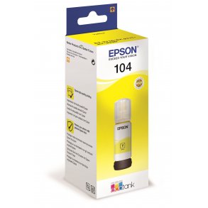 Epson T104 Yellow EcoTank Blk 70ml