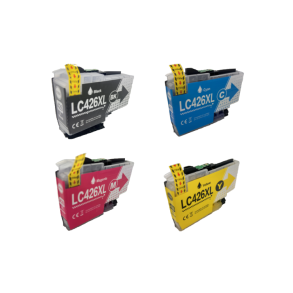 Brother LC426XL multipack BK/C/M/Y, kompatible patroner