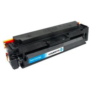 HP 415X cyan W2031X kompatibel toner 6.000 sider