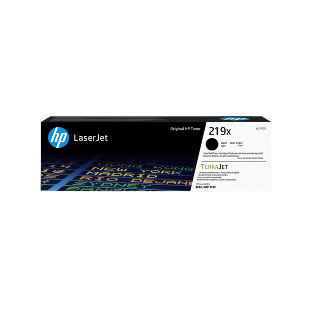HP W2190X 219X BK toner original, 3200 sider