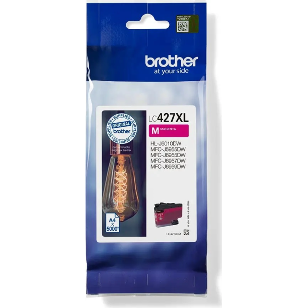 Brother LC427XL Magenta Bl�kpatron 5000 Sider