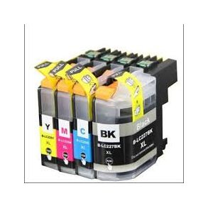 LC223 / LC225 Yellow Kompatibel Blkpatron 1000 Sider