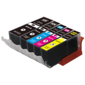 PGI-525/CLI-526 Rabatpakke 5 stk. kompatibel