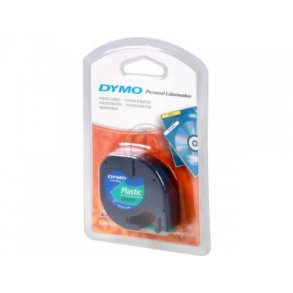 Dymo LetraTag Plastik Label 12mm x 4m Grn