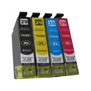 Epson 29XL Gul Kompatibel T2994 Blkpatron 12 ml.