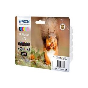 T378 Multipack 6 x Blkpatron 27,4 ml.