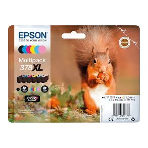 T378XL  Multipack 6 x Blkpatron 59,7 ml.