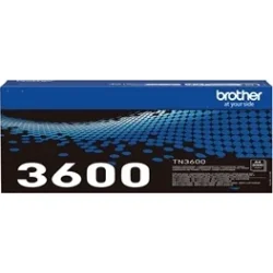 Brother TN3600 BK Toner original � 3.000 Siders